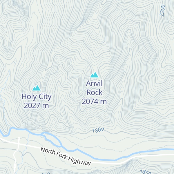 Map of Goose Rock