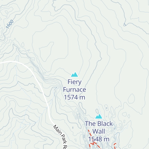 Map of Fiery Furnace