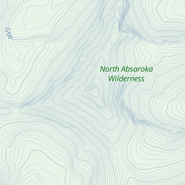 Map of Mount Dewey