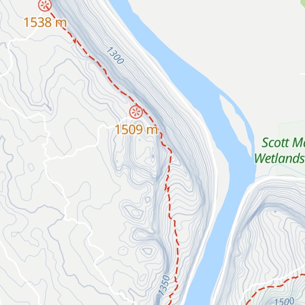 Map of Poison Spider Mesa