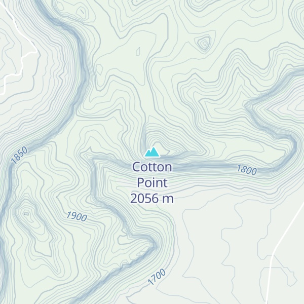 Map of Cotton Point