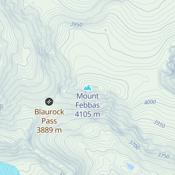 Map of Mount Febbas