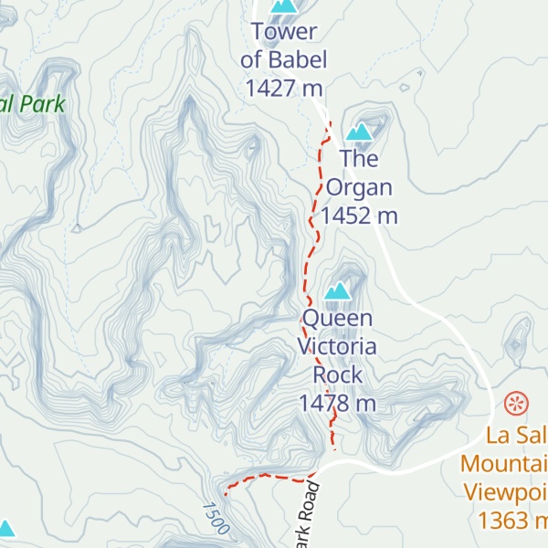 Map of Courthouse Towers