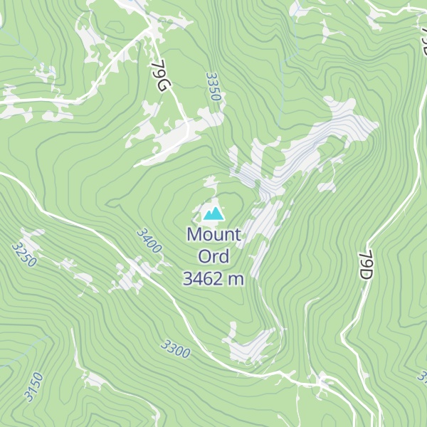 Map of Mount Ord