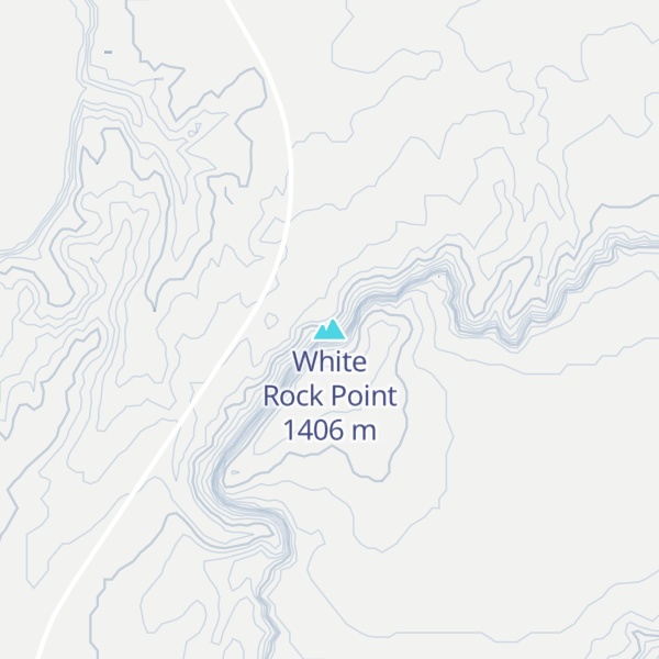 Map of White Rock Point