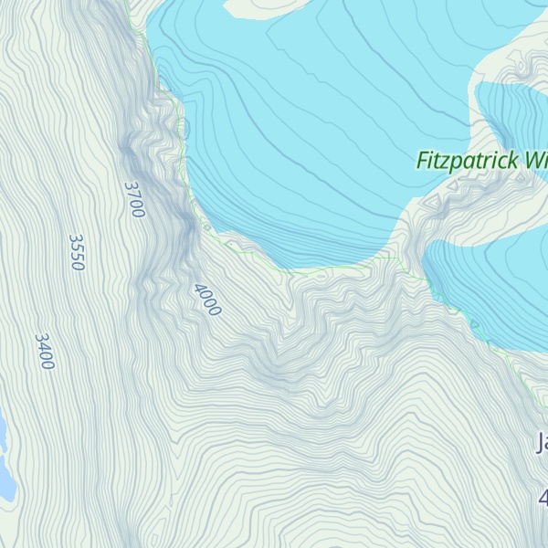 Map of Fremont Peak