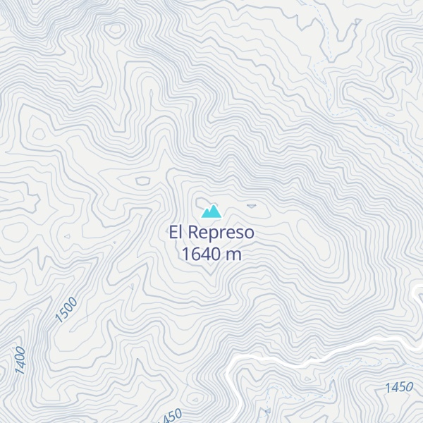 Map of El Represo