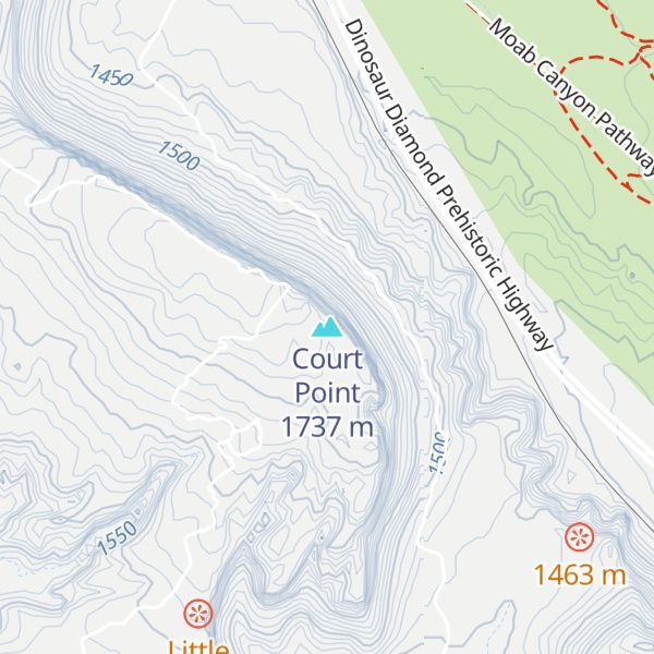 Map of Court Point