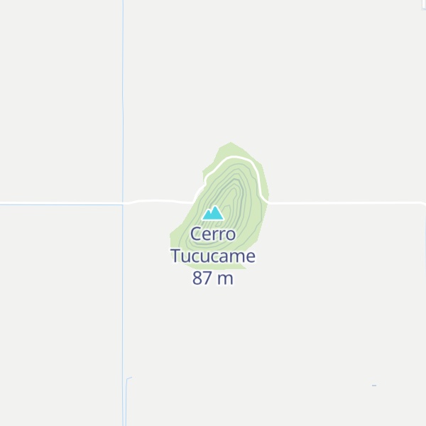 Map of Cerro Tucucame