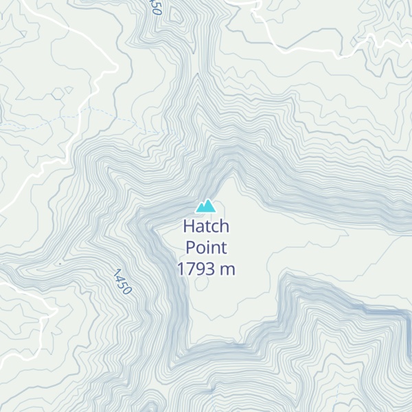 Map of Hatch Point