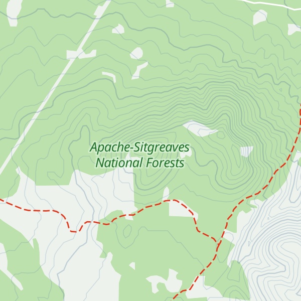 Map of Butler Mountain