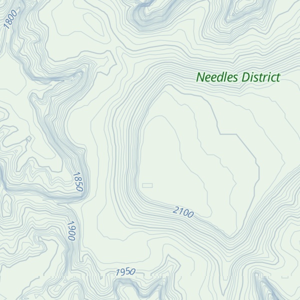 Map of Cedar Mesa