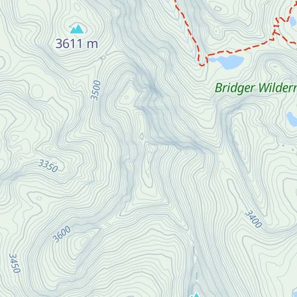 Map of Mount Oeneis