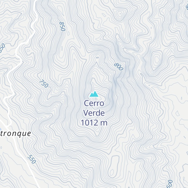 Map of Cerro Verde