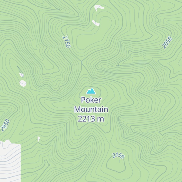 Map of Poker Mountain