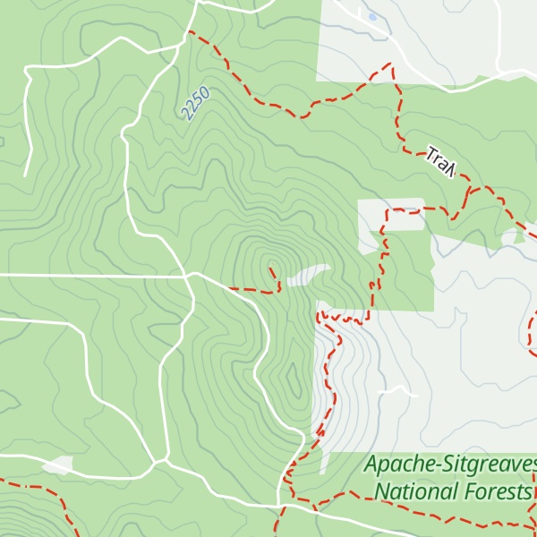 Map of Ecks Mountain