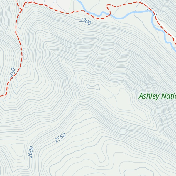 Map of Sawtooth Ridge