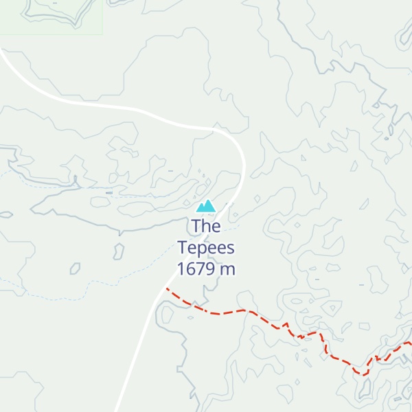 Map of The Tepees