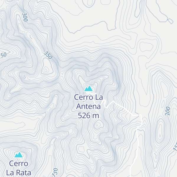 Map of Cerro La Antena