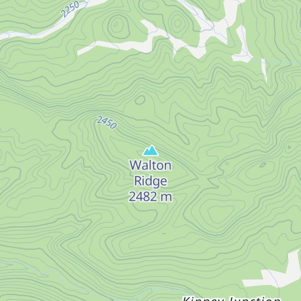Map of Walton Ridge