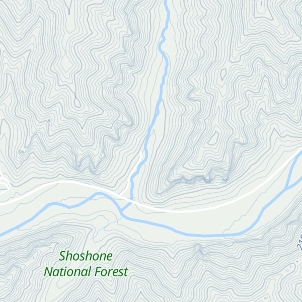 Map of Absaroka Mountain Lodge