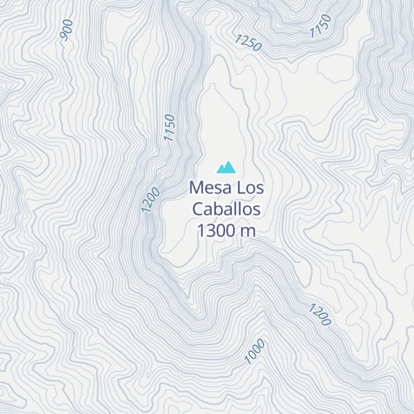 Map of Mesa del Toro