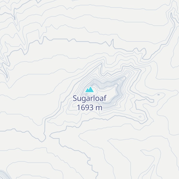 Map of Sugarloaf