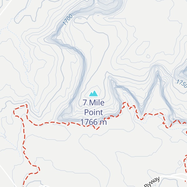 Map of 7 Mile Point