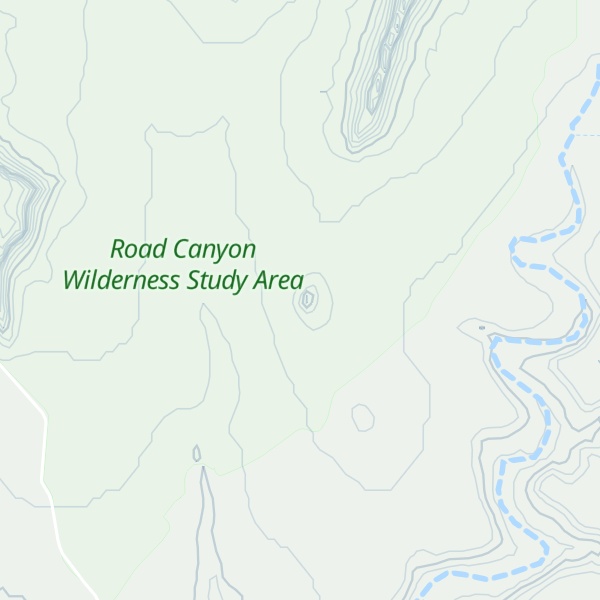 Map of Pyramid Peak