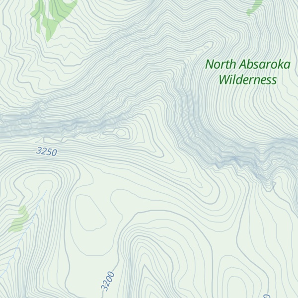 Map of Hurricane Mesa