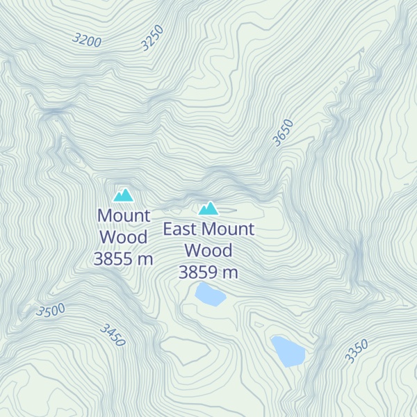 Map of East Mount Wood