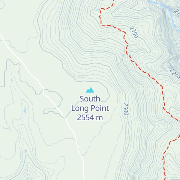 Map of South Long Point