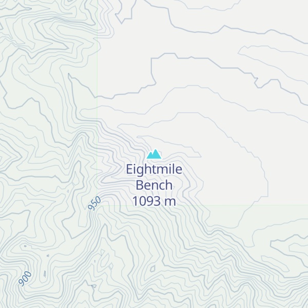 Map of Eightmile Bench