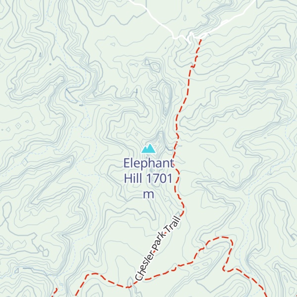 Map of Elephant Hill