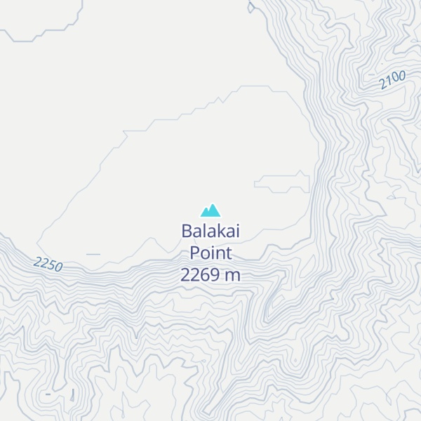 Map of Balakai Point