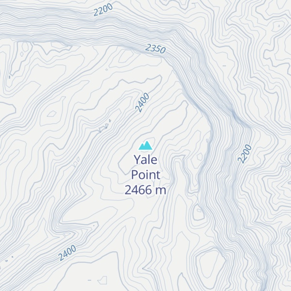 Map of Yale Point
