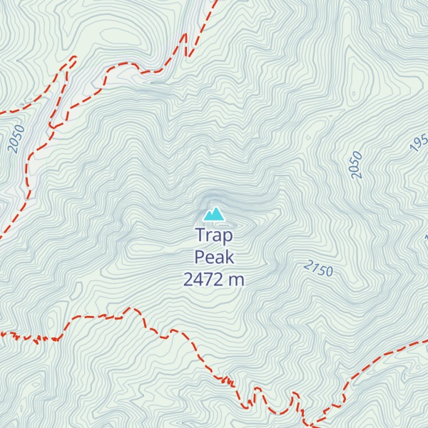 Map of Trap Peak