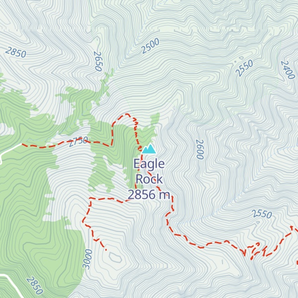Map of Eagle Rock