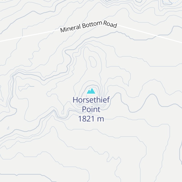 Map of Horsethief Point