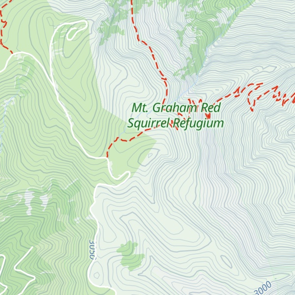 Map of Plain View Peak