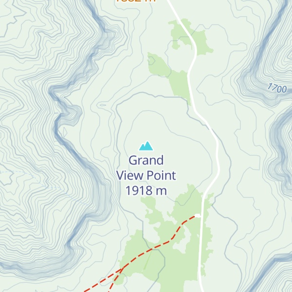Map of Grand View Point
