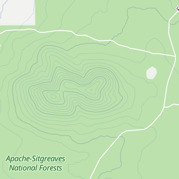 Map of Morgan Mountain
