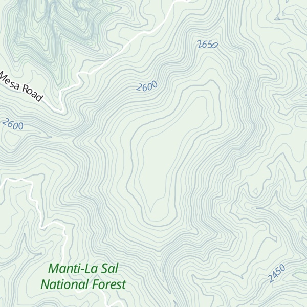 Map of Brushy Knoll