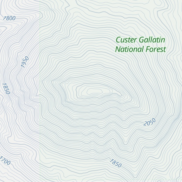 Map of Limestone Butte