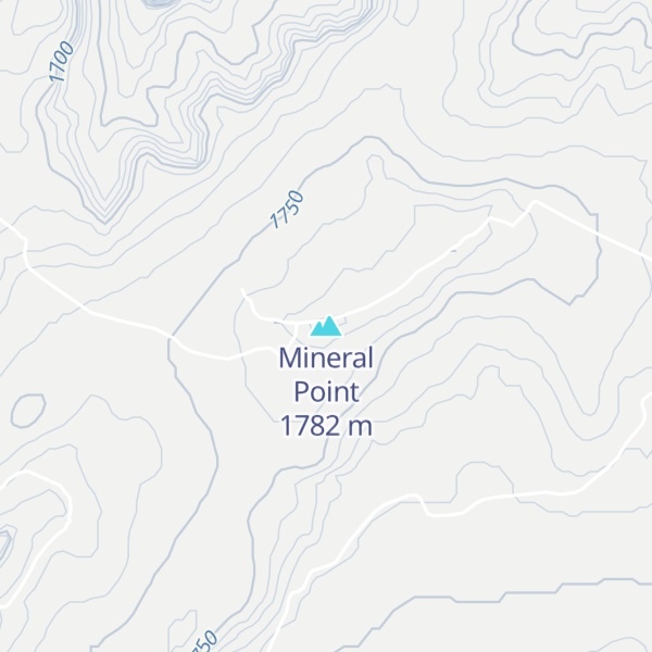 Map of Mineral Point