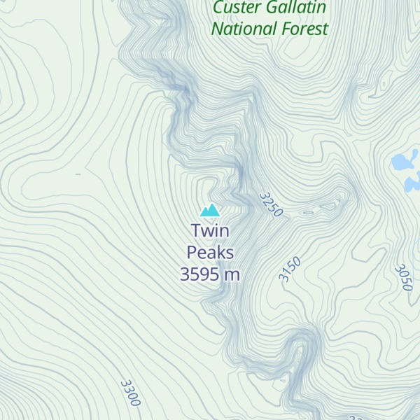 Map of Twin Peaks