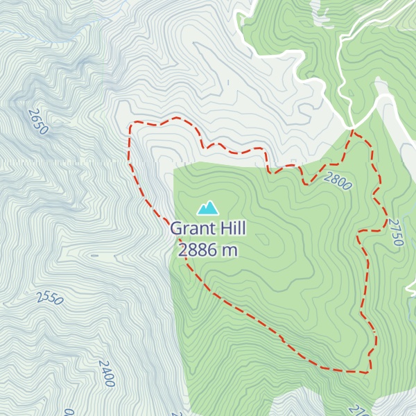 Map of Grant Hill