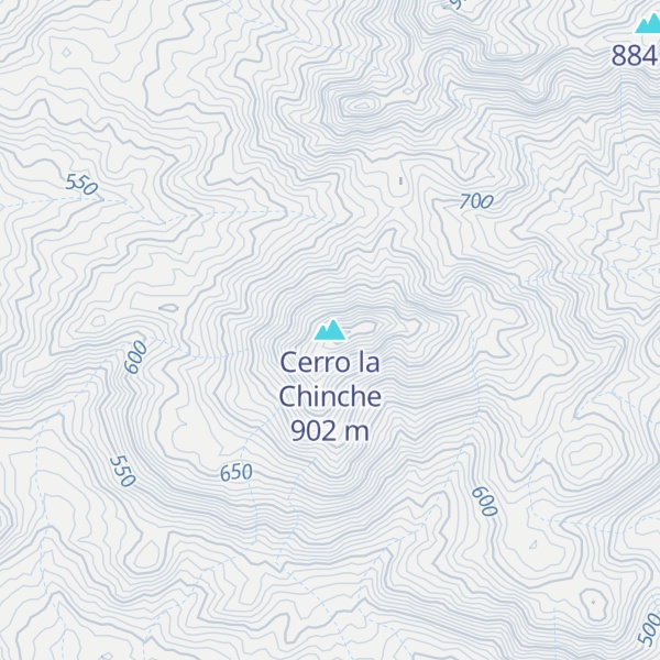 Map of Cerro la Chinche