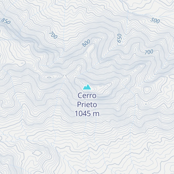 Map of Cerro Prieto