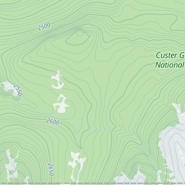 Map of Woody Creek Cabin